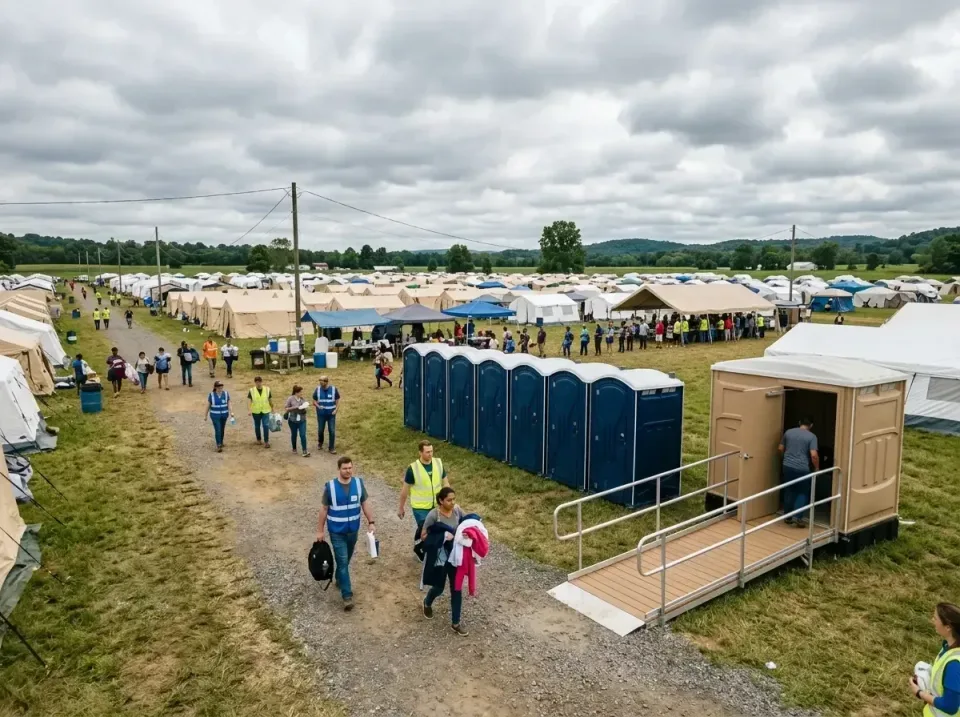 disaster-relief-camp-restrooms-010 — frequently asked questions, Dumpster & Portable Bathrooms Rental in Womelsdorf, PA
